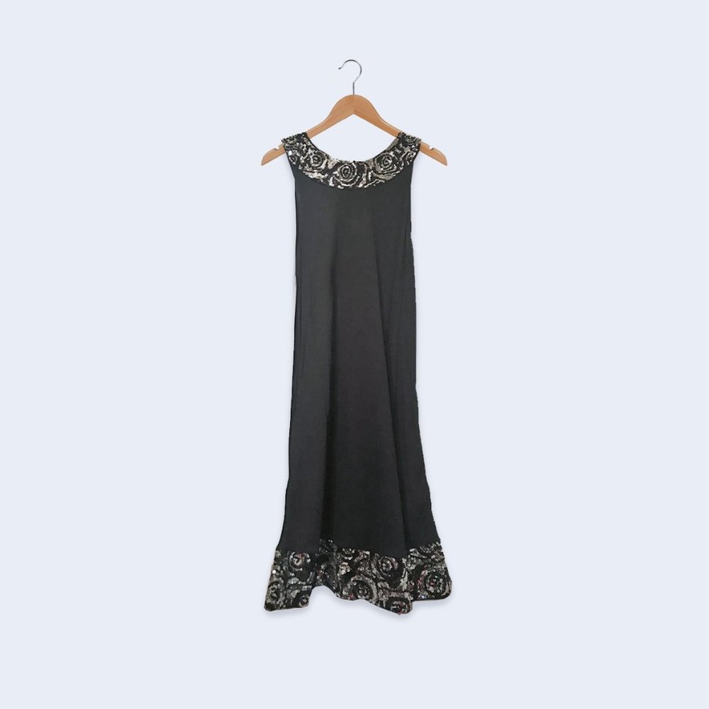 EXPRESS Sparkle Color Tunic Dress